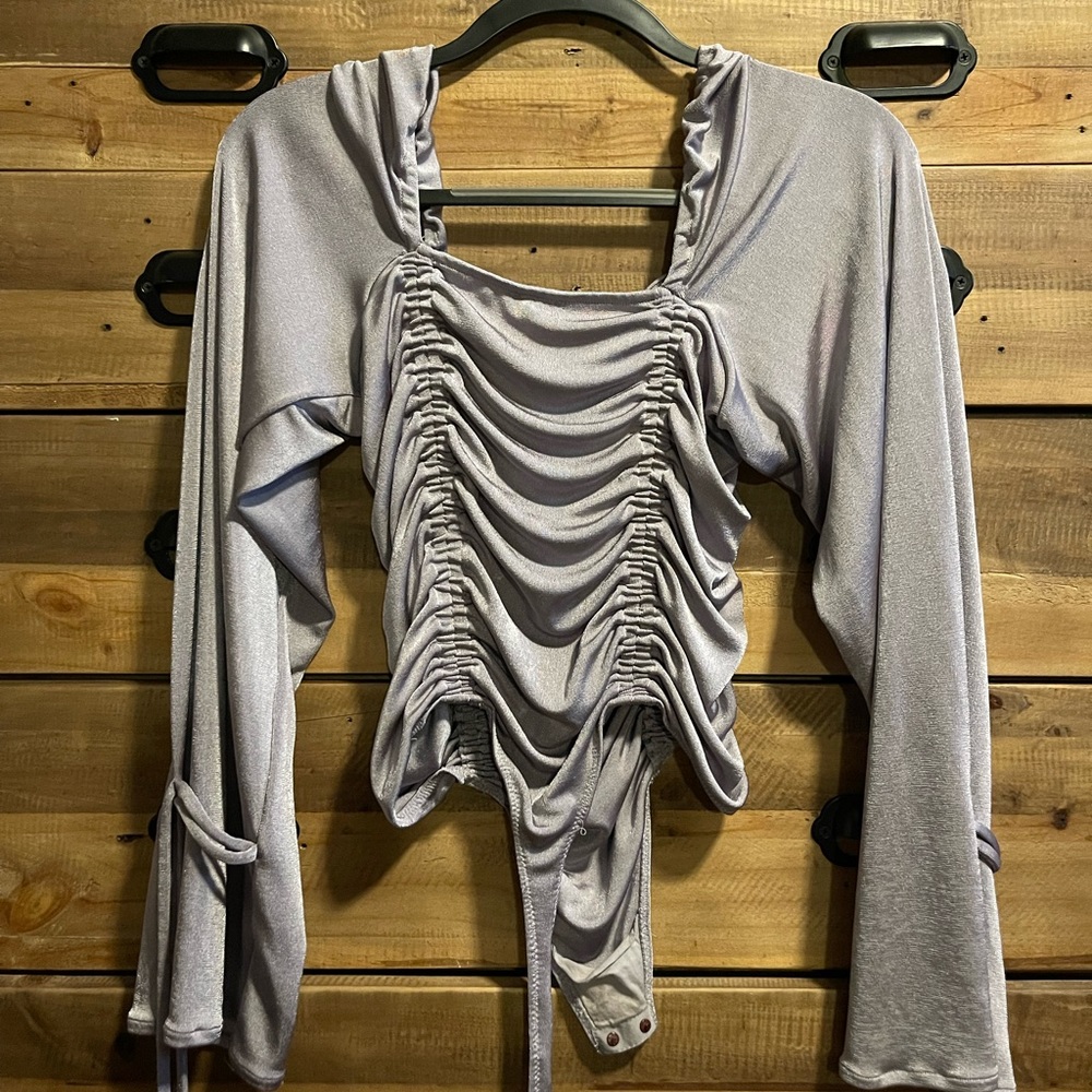 Free People Meant To Be Ruched Bodysuit